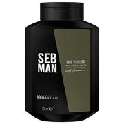 Szampony dla mężczyzn - SEB MAN Purist Shampoo 250.0 ml - miniaturka - grafika 1