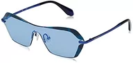 Okulary przeciwsłoneczne - adidas Originals Damskie okulary przeciwsłoneczne Or0015, niebieski - niebieski - jeden rozmiar - miniaturka - grafika 1
