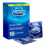 Prezerwatywy - Durex Durex Extra Safe prezerwatywy pogrubione 18 szt. 5052197018936 - miniaturka - grafika 1