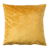 Poszewki na poduszki - Poszewka SANSO 45 x 45 cm musztardowy - miniaturka - grafika 1