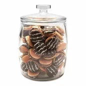 Pojemniki kuchenne - Duży Słój Szklany z Pokrywką 8L do Ogórków Kapusty - miniaturka - grafika 1