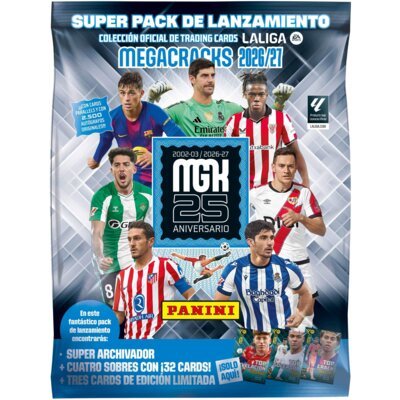 Karty PANINI Megacracks 2026/27 La Liga Sports Mega pack
