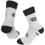 Skarpetki męskie - Skarpetki Warg Nordic Rozmiar skarpet: 39-42 / Kolor: zielony - miniaturka - grafika 1