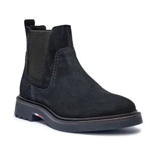 Tommy Hilfiger Skórzane sztyblety - Sztyblety męskie - miniaturka - grafika 1