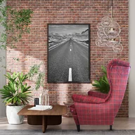 Fotele - Fotel uszak Szkocja we wzory, patchwork, welurowy - miniaturka - grafika 1