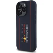 Etui i futerały do telefonów - Etui RED BULL Silicone Vertical Logo MagSafe do Apple iPhone 15 Pro Granatowy - miniaturka - grafika 1
