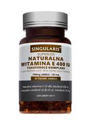 Nutrikosmetyki - SINGULARIS Singularis Naturalna Witamina E Tokoferole Kompleks 400 IU x 60 kaps - miniaturka - grafika 1