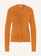 Swetry damskie - Tommy Hilfiger Kardigan orange - miniaturka - grafika 1