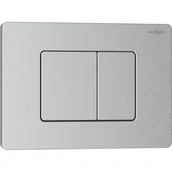 Przyciski spłukujące - Mexen Tex 05 przycisk spłukujący stal nierdzewna, inox - 6105-10 - miniaturka - grafika 1