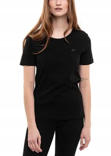Koszulka Damska Sportowa 4F T-shirt Bluzka Krótki Rękaw Bawełniana roz. S - Bluzki damskie - miniaturka - grafika 1