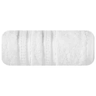 Okrycia kąpielowe dla dzieci - Ręcznik Mila 70x140 biały bambusowy 500g/m2 - miniaturka - grafika 1