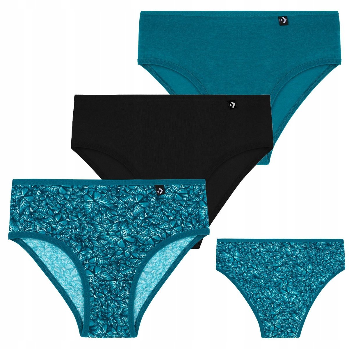 3X MAJTKI FIGI DZIEWCZĘCE BAWEŁNIANE KOLOROWE MŁODZIEŻOWE MORAJ 134-140