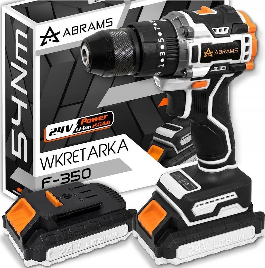 Abrams F-350 21.6 V 2 x akumulator 2.5 Ah