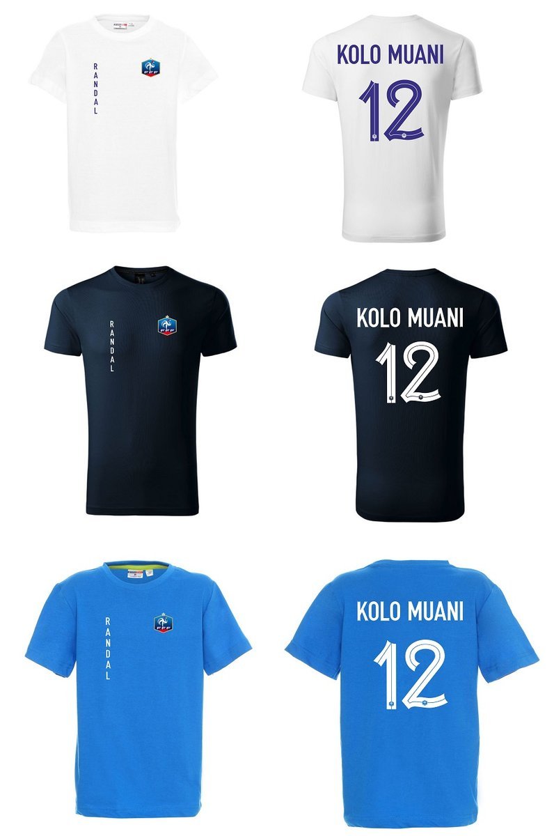 Koszulka Francja RANDAL KOLO MUANI 12