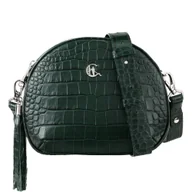 Torebki damskie - Damska torebka listonoszka Canaletto ze skóry tłoczonej na wzór krokodyla – styl i funkcjonalność TD740s114 - miniaturka - grafika 1