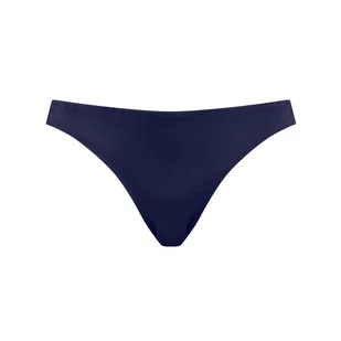 Dół od bikini Klasyczny granatowy - Stroje kąpielowe - miniaturka - grafika 1