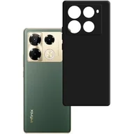 Etui i futerały do telefonów - Etui 3MK Matt Case do Infinix Note 40 Pro Czarny - miniaturka - grafika 1