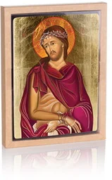 Ikona religijna Jezus Ecce Homo - Ikony i obrazy sakralne - miniaturka - grafika 1