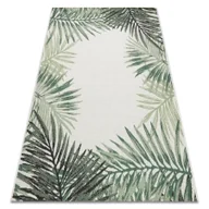 Dywany - Dywan SZNURKOWY SIZAL COLOR 19435/062 Liście Zielony JUNGLE zielony 80x150 cm - miniaturka - grafika 1