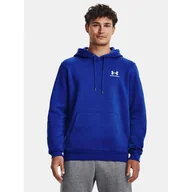 Bluzy męskie - Bluza fitness męska UNDER ARMOUR Icon Fleece Hoodie z kapturem - miniaturka - grafika 1
