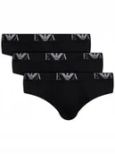 Majtki męskie - EMPORIO ARMANI ORYGINALNE SLIPY 3-PACK S - miniaturka - grafika 1