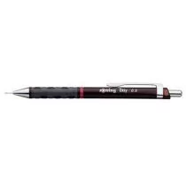 rOtring rOtrn Tikky cienki ołówek automatyczny, czerwony burgund 1904691 - Ołówki - miniaturka - grafika 1