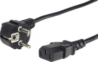 Kable komputerowe i do monitorów - PremiumCord PREMIUMCORD Kabel napájecí 230V, 0.5m - miniaturka - grafika 1