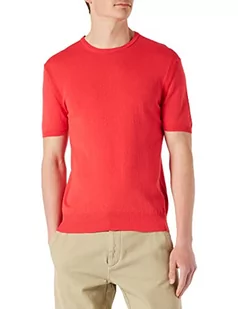 United Colors of Benetton Sweter męski, Czerwony 1 V 1, S - Swetry męskie - miniaturka - grafika 1