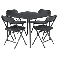 Meble ogrodowe - Zestaw - stół i krzesła Outwell Corda Picnic Table Set Kolor: czarny - miniaturka - grafika 1