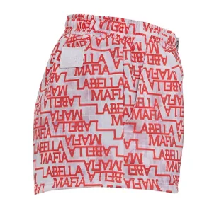 Spodenki krótkie damskie LABELLAMAFIA SHORTS NEUTRAL FLOWERS - Spodenki damskie - miniaturka - grafika 6