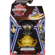 Figurki dla dzieci - BAKUGAN 3.0 SPECIAL ATTACK SPIN MASTER FIGURKA BLACK CZARNY AQUATIC OCTOGAN - miniaturka - grafika 1