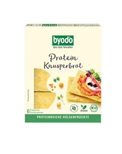 Byodo Pieczywo chrupkie proteinowe ciecierzyca - soczewica - groch bezglutenowe 110 g Bio - Pieczywo chrupkie - miniaturka - grafika 1