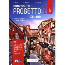 edilingua Nuovissimo Progetto italiano 2B Libro dello studente e Quaderno degli esercizi Marin T., Ruggieri L., Magnelli S. - Pozostałe języki obce - miniaturka - grafika 1