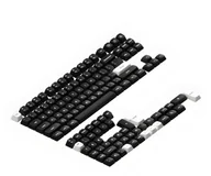 Klawiatury - NuPhy Gem mSA Double-shot PBT Keycaps Obsidian Black KCGEMMSAOBBL - miniaturka - grafika 1