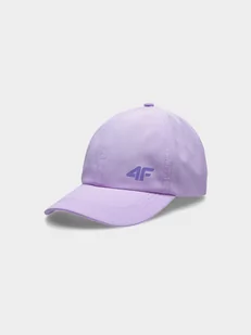 4F, Czapka z daszkiem Snapback dziewczęca, 4FJSS23ACABF103-52S, Jasny Fiolet - Czapki damskie - miniaturka - grafika 1