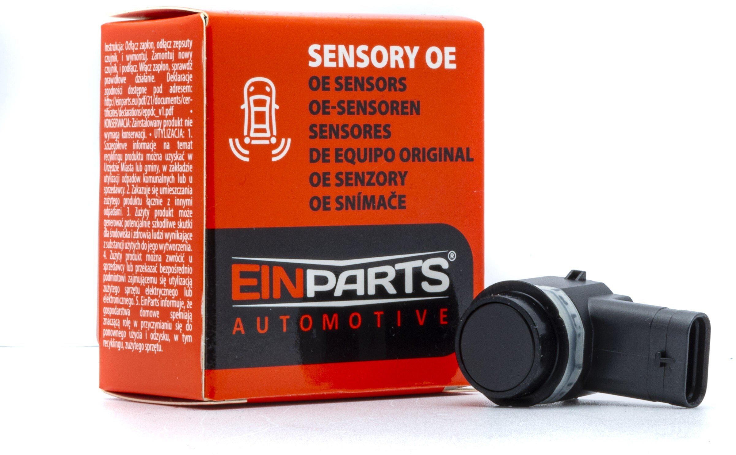 Einparts Automotive EINPARTS AUTOMOTIVE CZUJNIK PARKOWANIA DO FORD MONDEO IV S-MAX GALAXY 12V