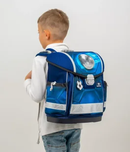 Tornister szkolny plecak klasa 1-3 BELMIL Football 4 19L - Plecaki szkolne i tornistry - miniaturka - grafika 8