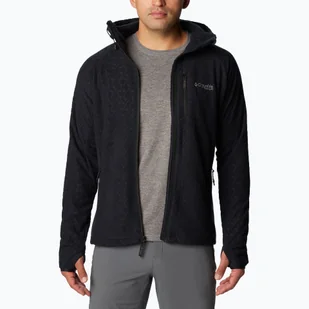 Bluza Turystyczna Rozpinana Męska Columbia Titan Pass 3.0 Hooded Fleece - Odzież trekkingowa damska - miniaturka - grafika 1