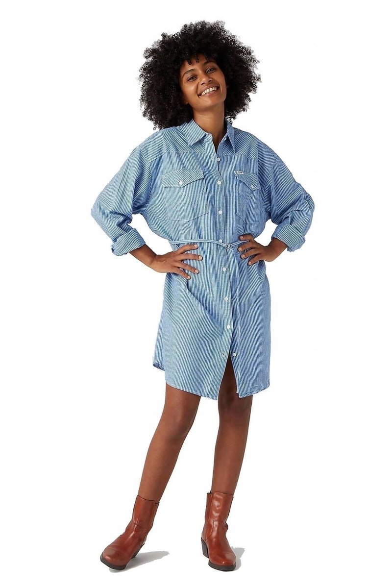 WRANGLER JUMBO DRESS NAUTICAL BLUE W9R45YXV2 XS