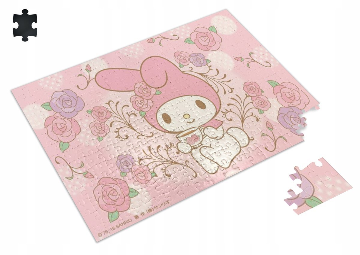 Puzzle KUROMI HELLO KITTY Cinnamoroll A3 252 el z Nadrukiem + IMIĘ 56