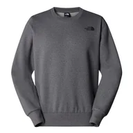 Bluzy sportowe męskie - Bluza The North Face Simple Dome Crew 0A89FBDYY1 - szara - miniaturka - grafika 1