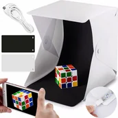 Inne akcesoria studyjne - Heckermann Namiot bezcieniowy Light Box Heckermann 20cm - miniaturka - grafika 1