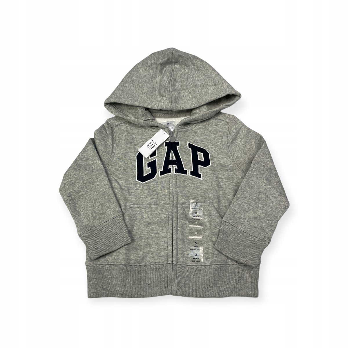 Szara bluza chłopięca GAP 3 lata