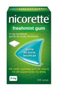 Rzucanie palenia - McNeil Nicorette Freshmint Gum 2mg 105 szt. - miniaturka - grafika 1