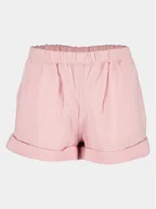 Spodenki damskie - Blue Seven Szorty materiałowe 737048 X Różowy Regular Fit - miniaturka - grafika 1