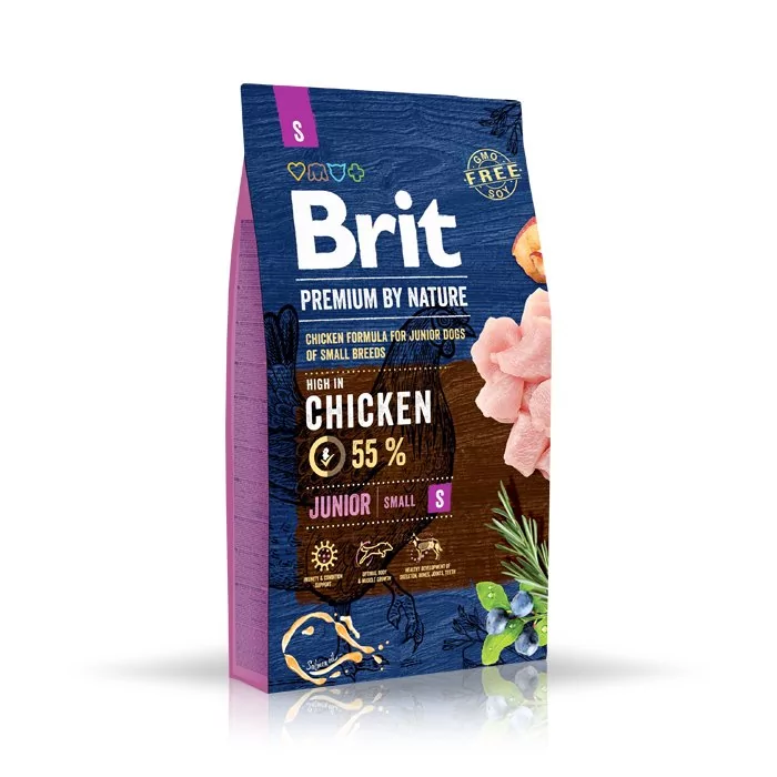 Brit Premium By Nature Junior S 8 kg