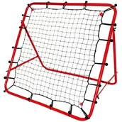 Piłka nożna - Rebounder Trenażer Bramka Treningowa z Siatką MASTER 100 x 100 cm - miniaturka - grafika 1