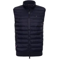 Kamizelki męskie - Tommy Hilfiger Bezrękawnik Kamizelka Przejściowy Granatowy Oryginał r. M - miniaturka - grafika 1