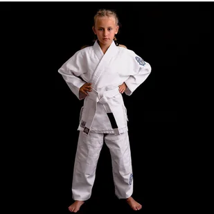 Kimono do judo dla dzieci DBX Bushido + Pas - Kimona, stroje i obuwie - miniaturka - grafika 1