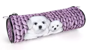 Piórnik rolka Love różowy - Fandy - Piórniki - miniaturka - grafika 1